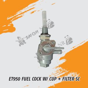 ET950 FUEL COCK W/CUP+FILTER SC