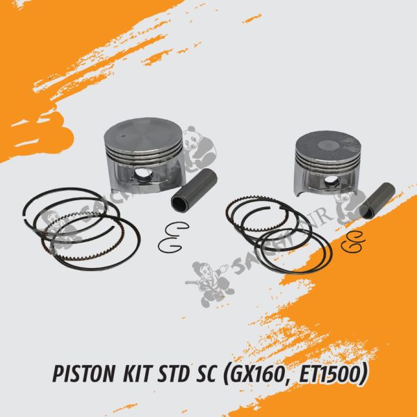 PISTON KIT STD SC (GX160, ET1500)