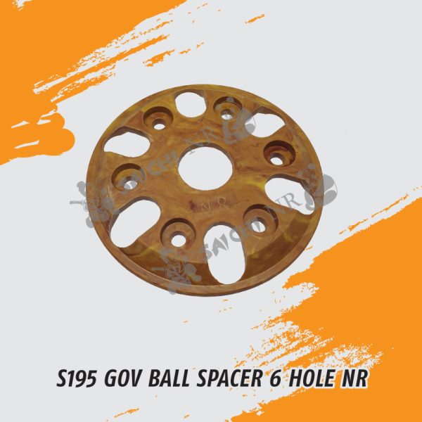 S195 GOV BALL SPACER 6HL NR